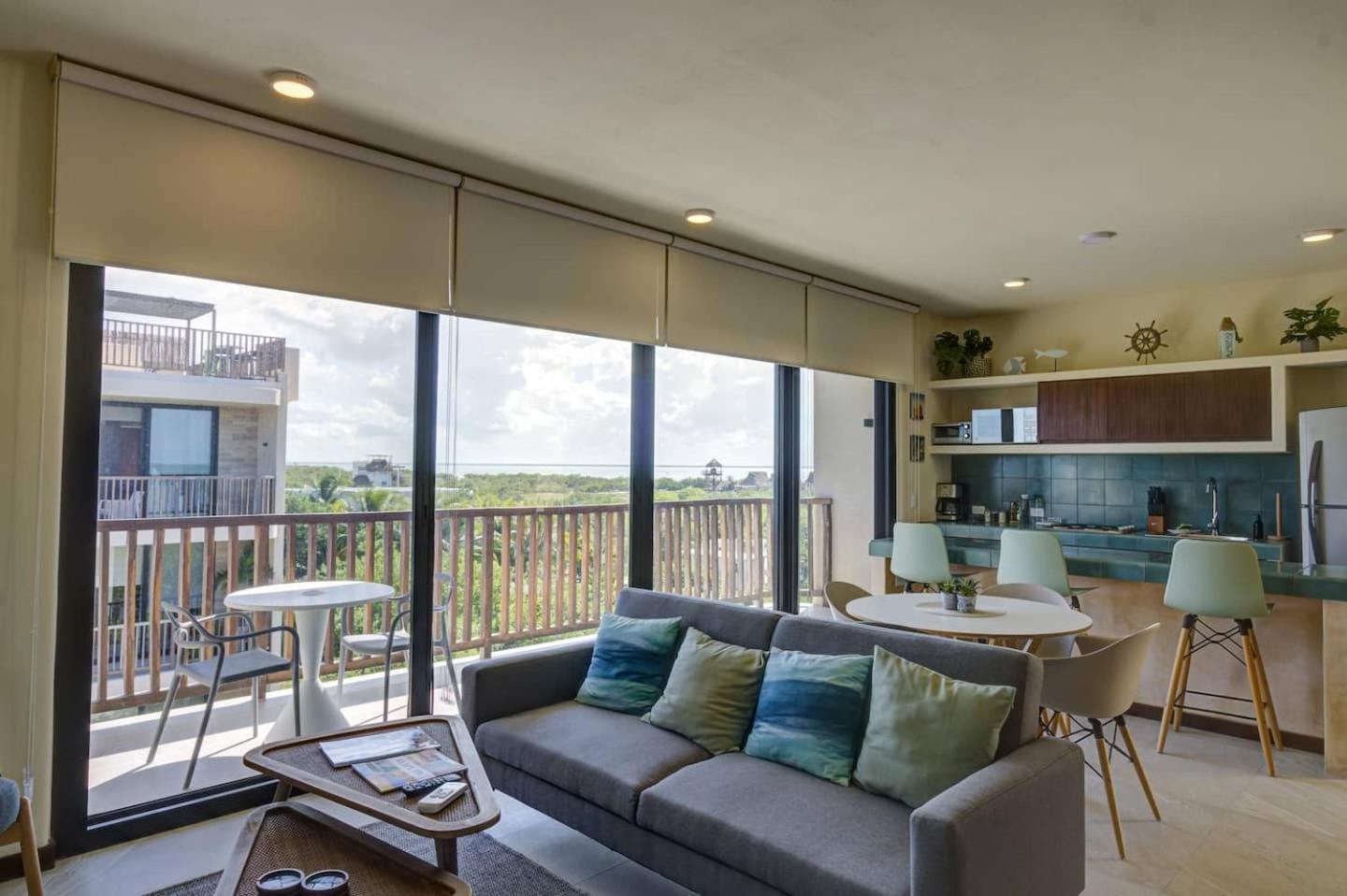 Beautiful Ocean View Penthouse With Private Pool -C301 Hotel Isla Holbox Exterior photo