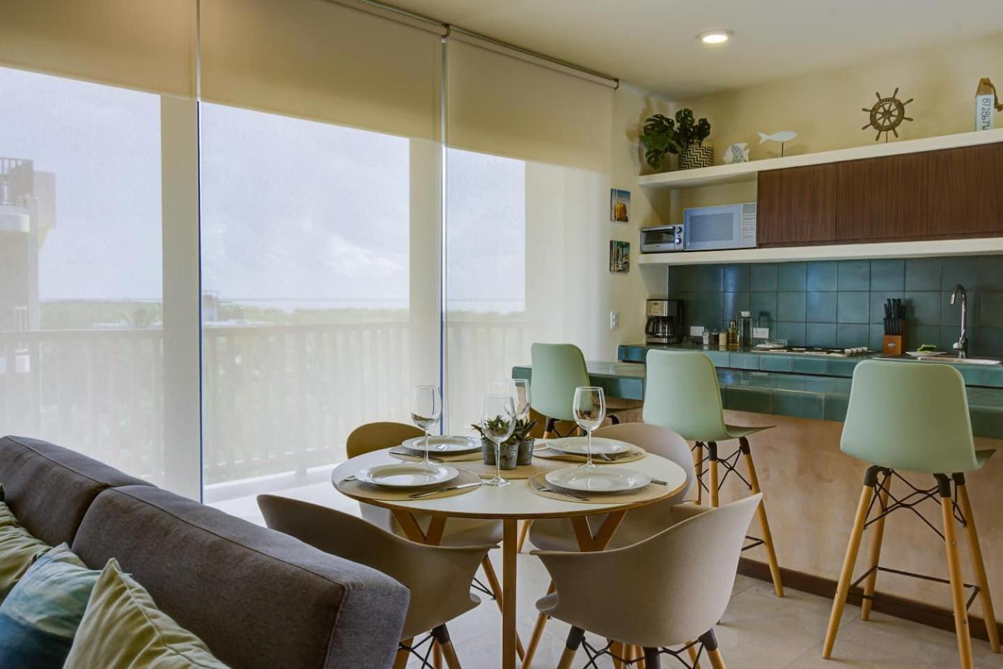 Beautiful Ocean View Penthouse With Private Pool -C301 Hotel Isla Holbox Exterior photo